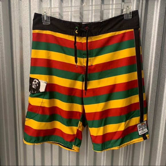 Billabong X Bob Marley board shorts size 32